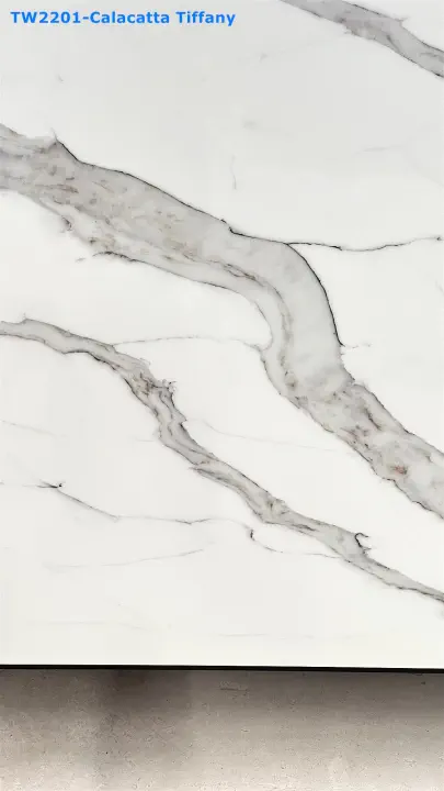 Calacatta Tiffany quartz stone